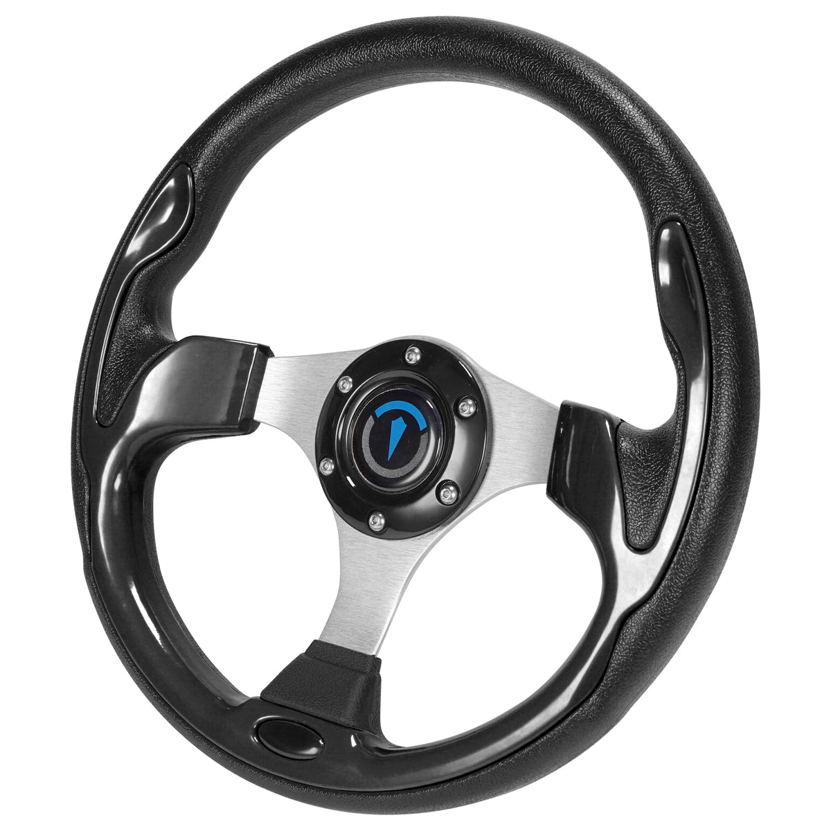 Jaxpare 13-inch diameter steering wheel improves handling for clubs and boats.
