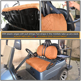 Jaxpare soft-plush-material remains comfortable in sun and humidity.