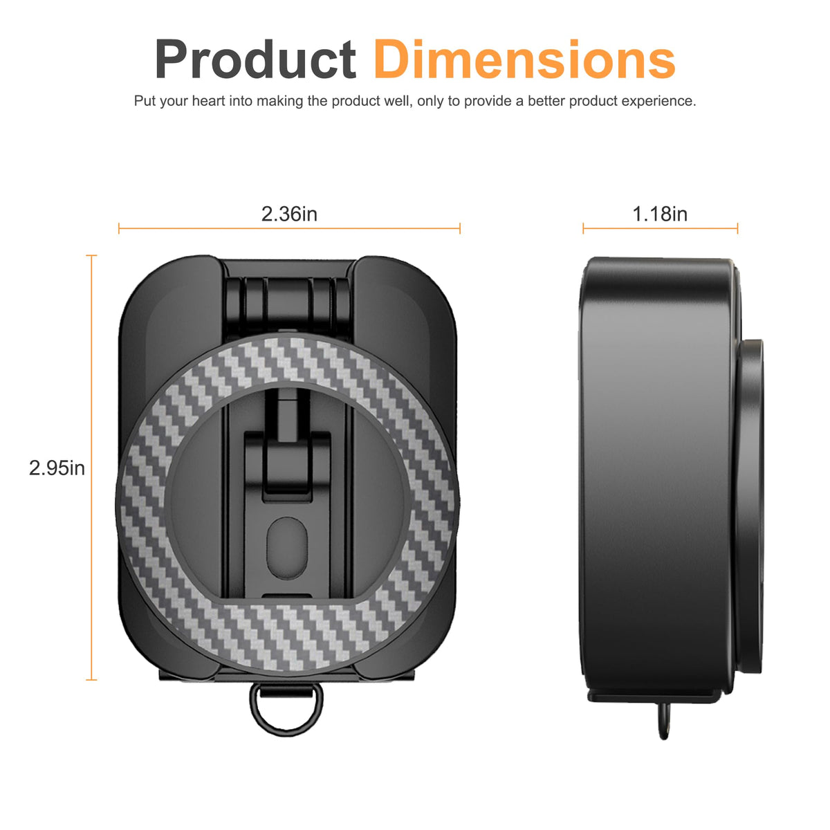 JBQCBL foldable 360-degree rotation for portrait or landscape viewing on cart