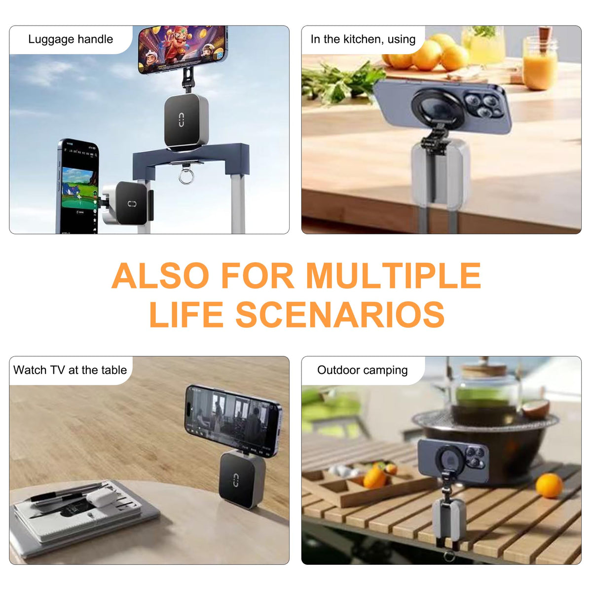 JBQCBL MagSafe-compatible direct attachment suits iPhone 12–17
