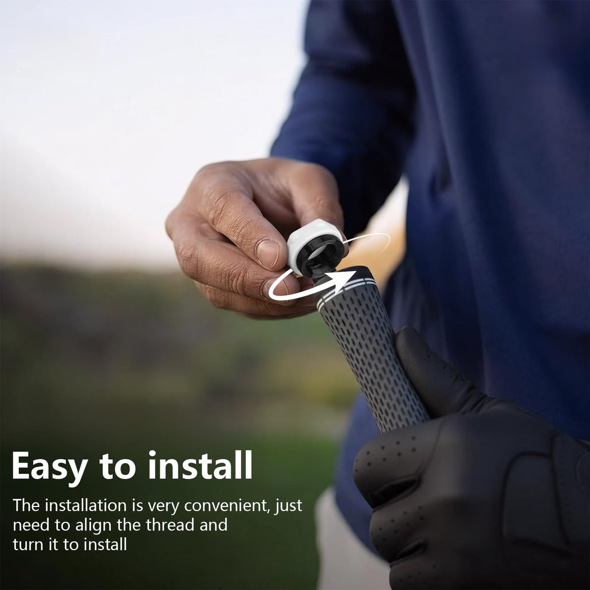 JcoGel Quick-install sensor mount for reliable, tool-free setup