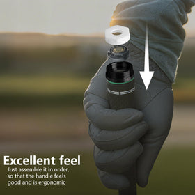 JcoGel Secure-mount design keeps sensor in place during swings