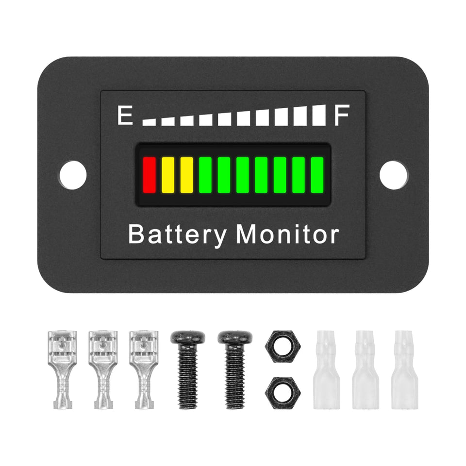 JDIAG battery monitor panel display shows remaining capacity for vehicles.