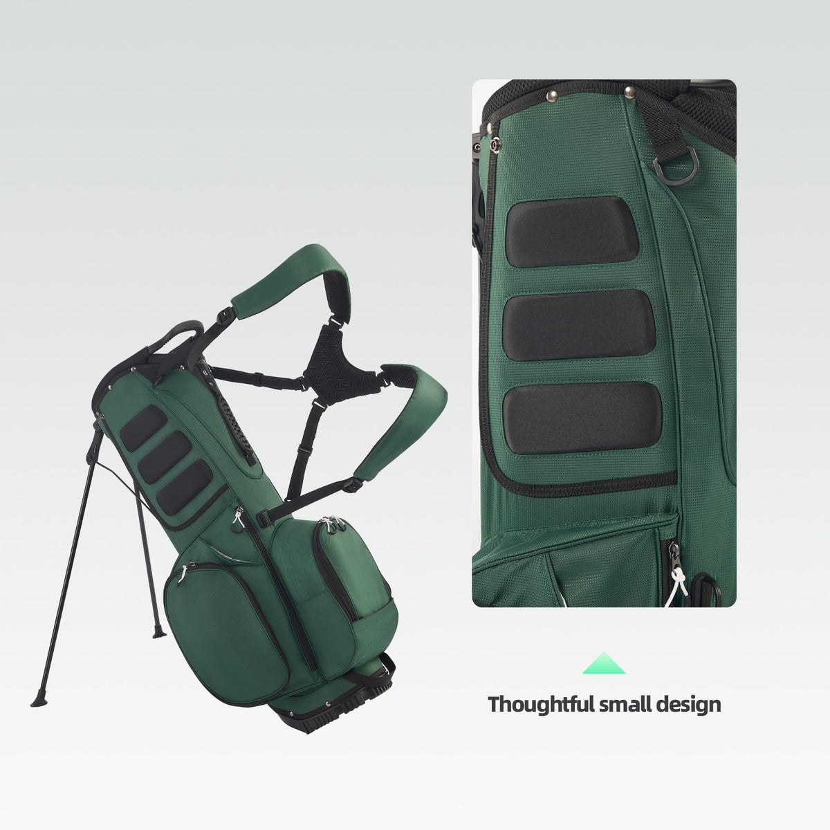 JDSZM 14-way full-length divider system keeping clubs neatly separated