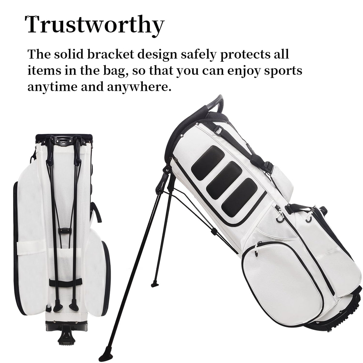 JDSZM dual-strap system distributes weight for comfortable carry.