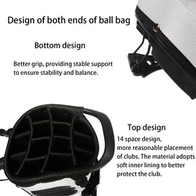 JDSZM quick-release stand legs stabilize the bag on varied terrain.