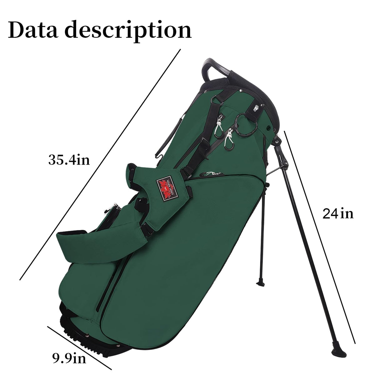 JDSZM 4 way dividers keep clubs separated and scratch free