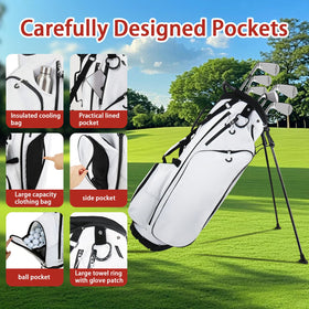 JDSZM rain cover feature keeps clubs dry during unexpected showers