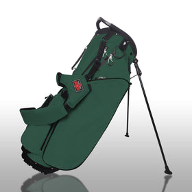 JDSZM stand bag side pocket layout highlighting accessible storage on course