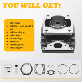 Jecoupoon 14532-G1 gasket supports proper sealing in 244cc engines