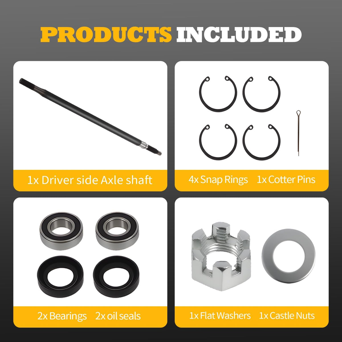 Jecoupoon 20377-G11 interchange part numbers simplify replacement in existing carts