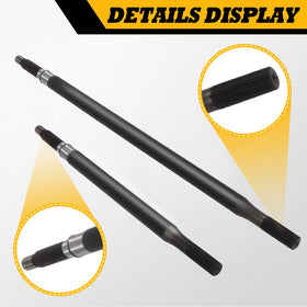 Jecoupoon rear axle shaft length 23-8 inches for precise fit