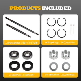 Jecoupoon bearings seals and fasteners prepared for installation