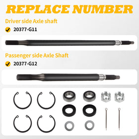 Jecoupoon rear axle bearing seal kit close-up for leak prevention