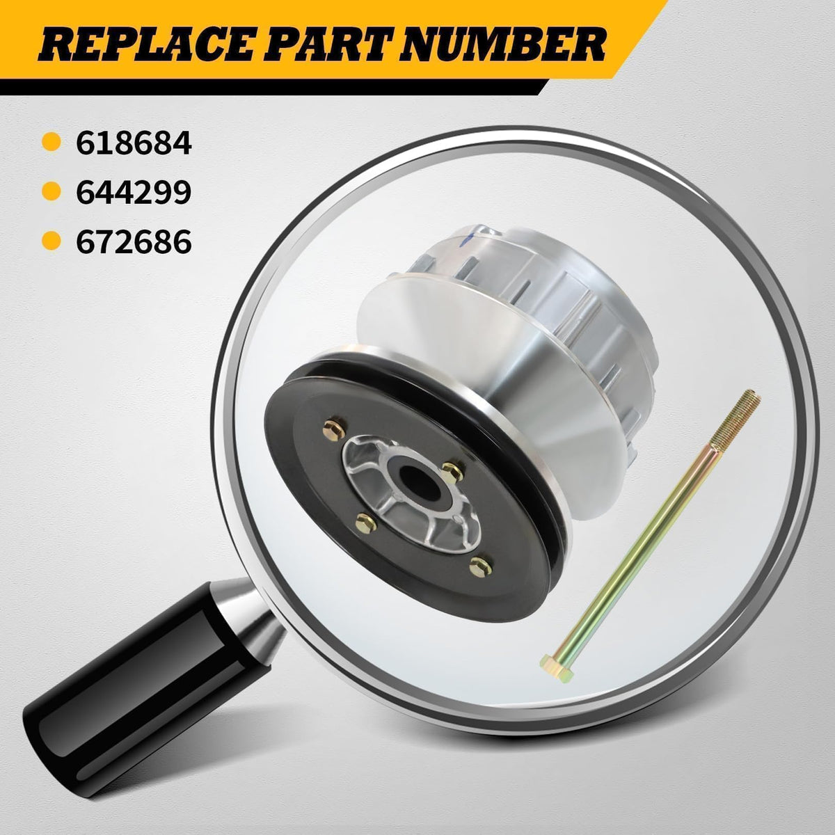 Jecoupoon RXV TXT primary drive clutch installation is plug-and-play