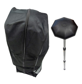 JEF World of Golf The Protector lightweight aluminum design travels without bulk