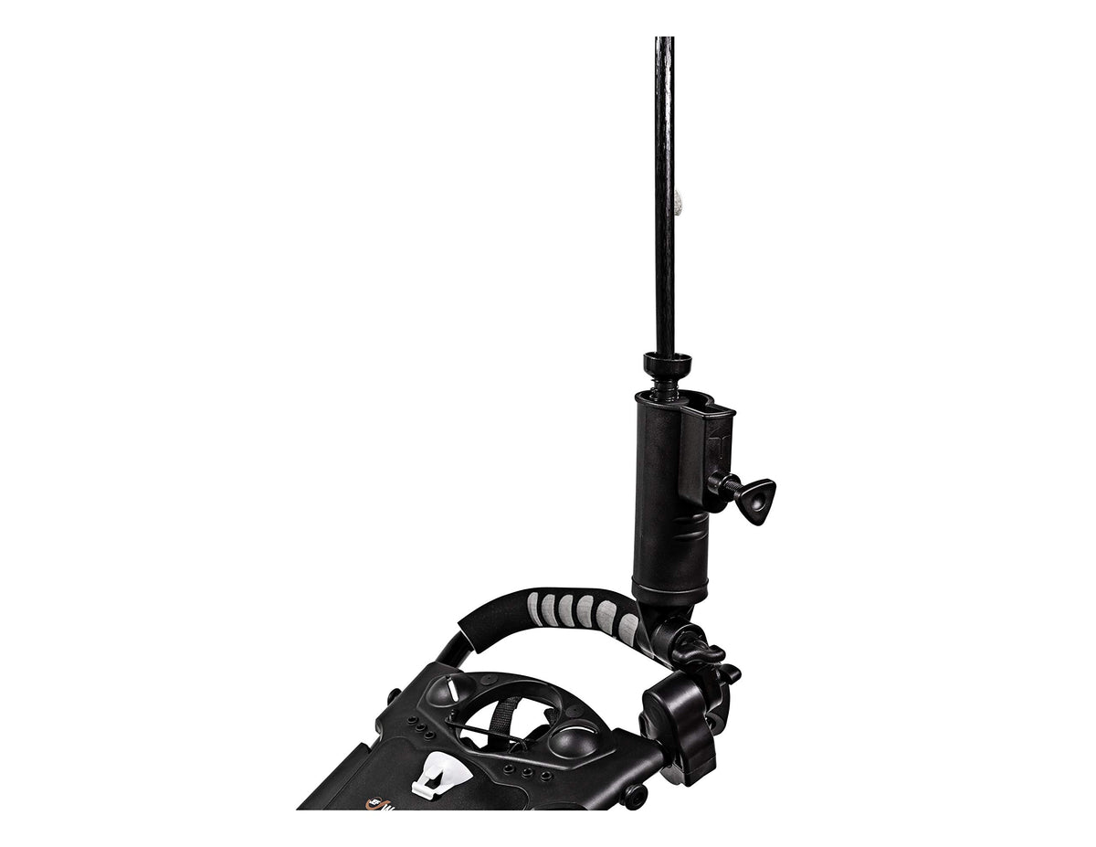Stays in place during gusty conditions with the JEF umbrella holder.