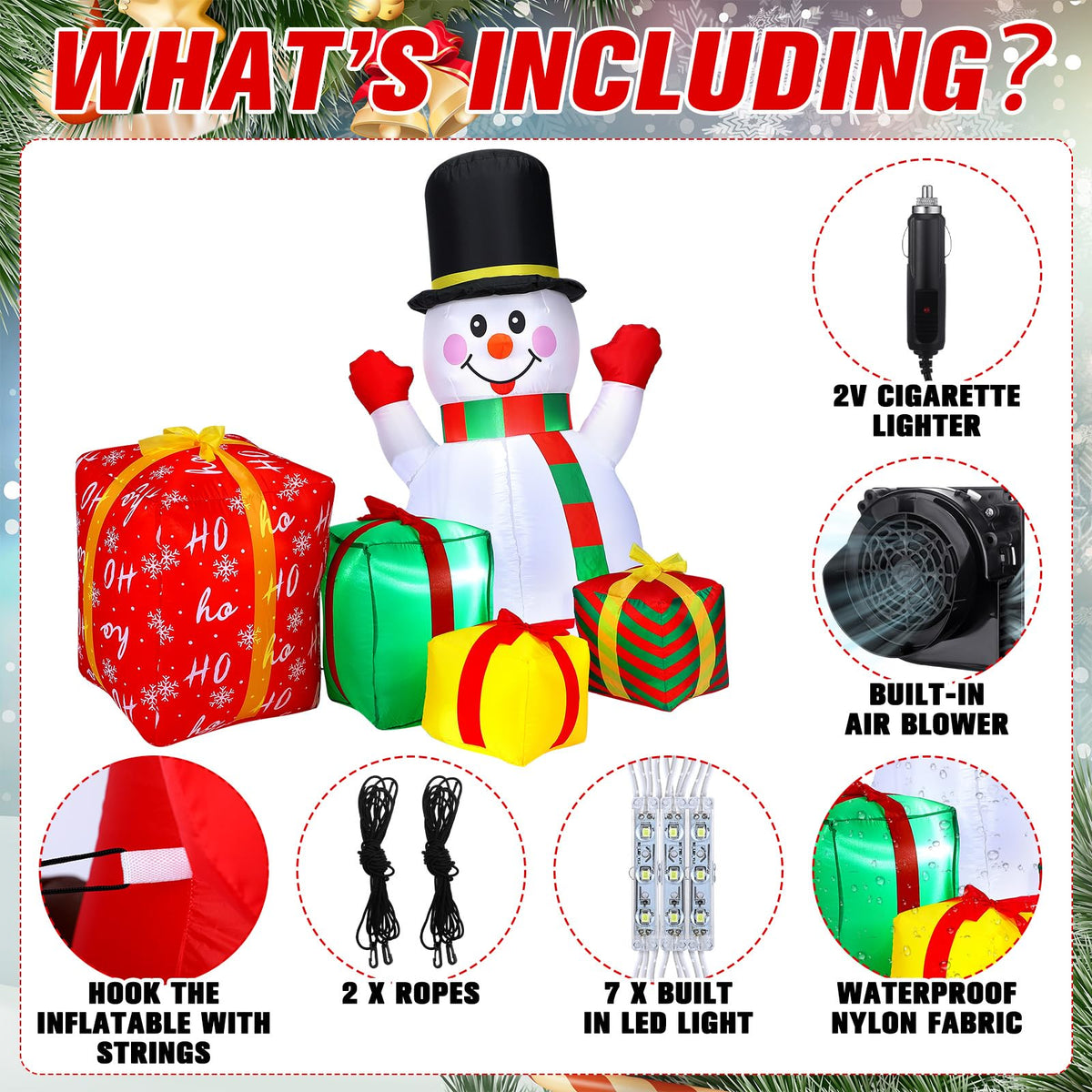 Waterproof Oxford fabric keeps JellyArch inflatable outdoors