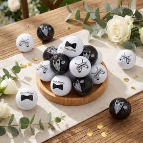 Jenaai black-white tie design to aid ball identification.