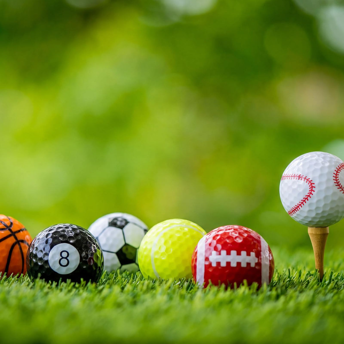 Jenaai one-point-six-five-inch golf balls designed for comfortable grip and training.