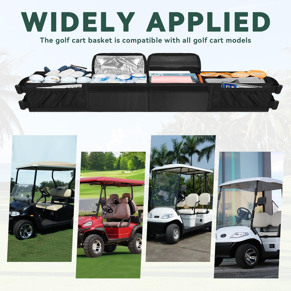 Jenlan universal fit works with EZGO, Club Car and Kandi Electric carts