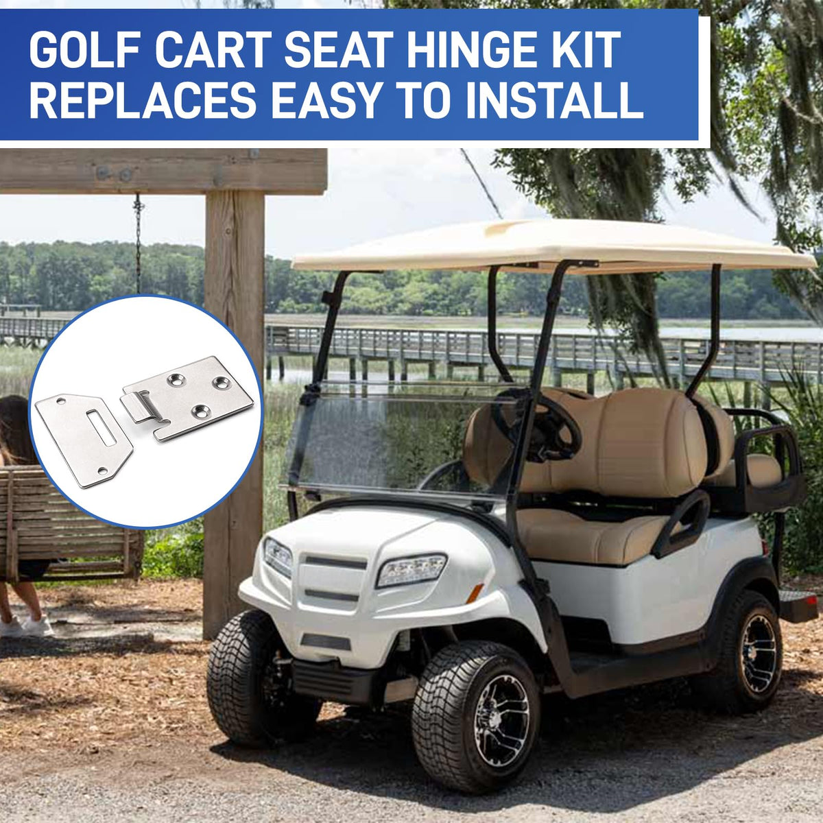 Durable metal construction of Jerbor hinge kit for daily use