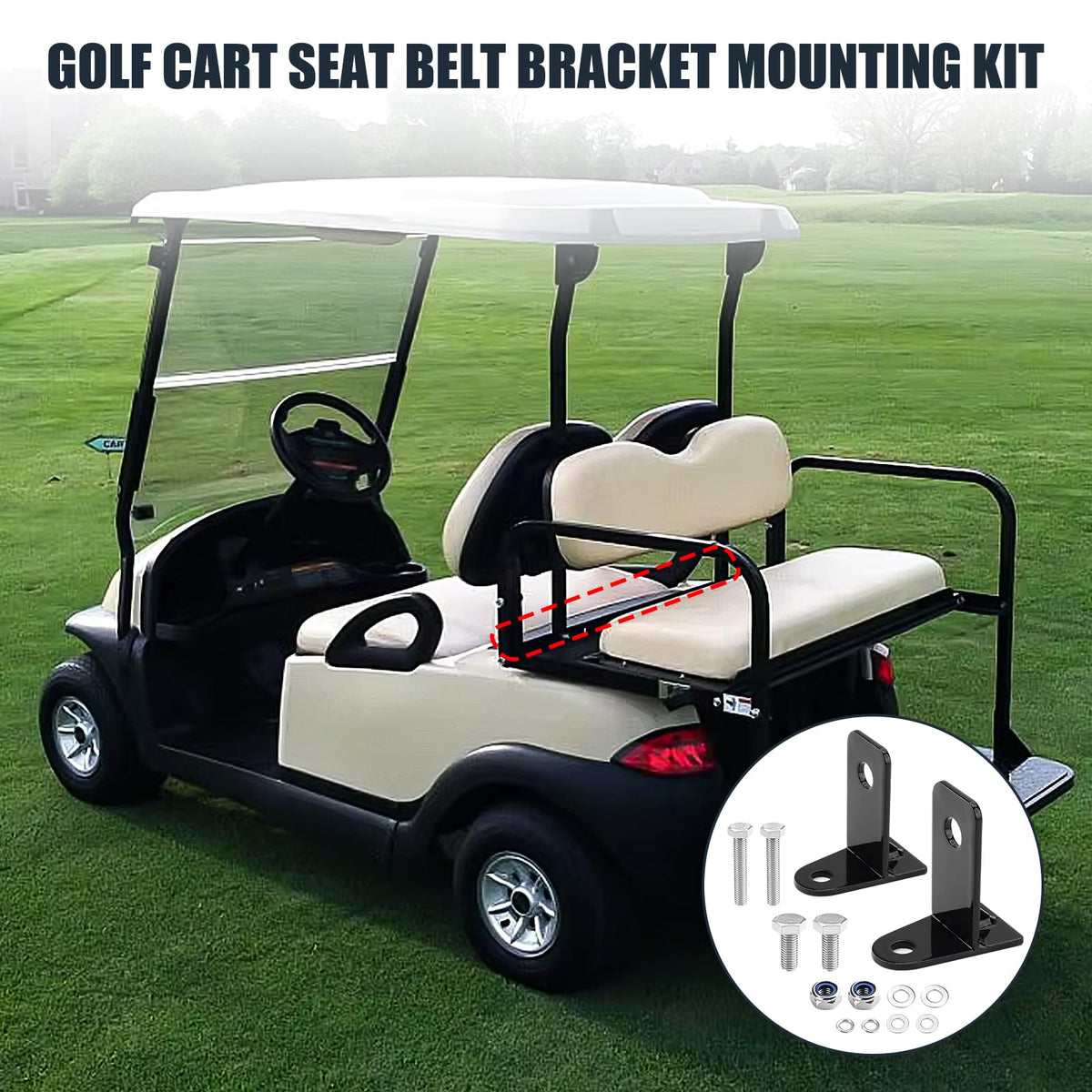 Jerbor T-bracket durable steel – long-lasting support for front seats.