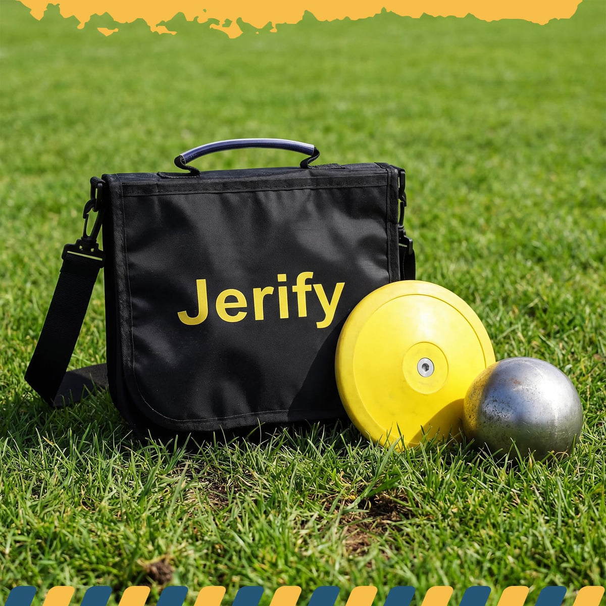 Jerify carrier bag stores discus safely between practices and meets
