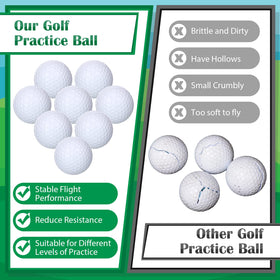 Jerify white practice balls designed for backyard and range training.