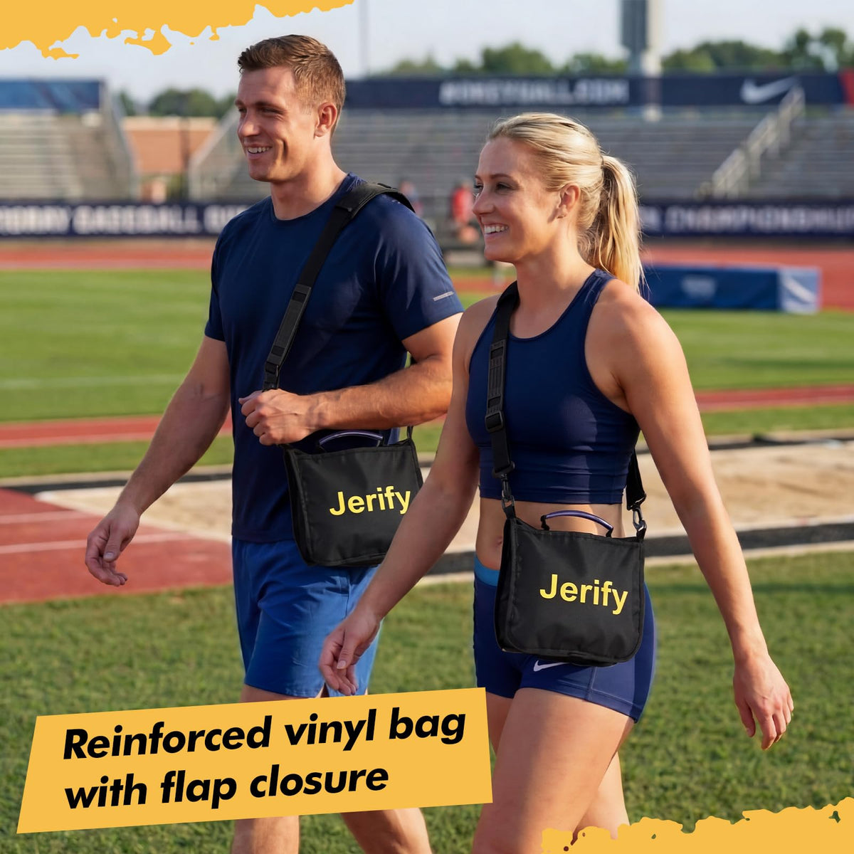 Jerify track and field equipment bag streamlines gear organization
