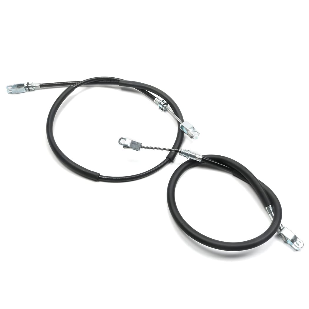 Jetuplusllc brake cable lengths measurement shows 37 1/4 and 50 1/4 inches.