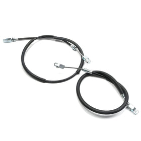 Jetuplusllc brake cable lengths measurement shows 37 1/4 and 50 1/4 inches.