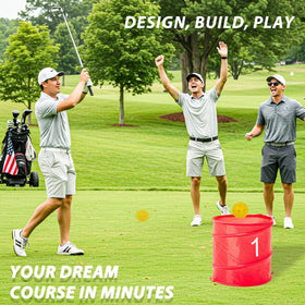 JFHID 9-hole golf course play focuses on quick skill-building and friendly competition