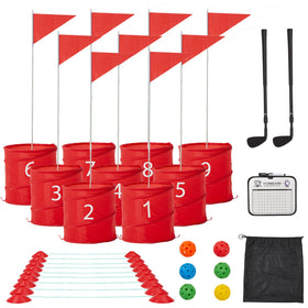 JFHID bucket yard golf set offers backyard play with real-club feel for families
