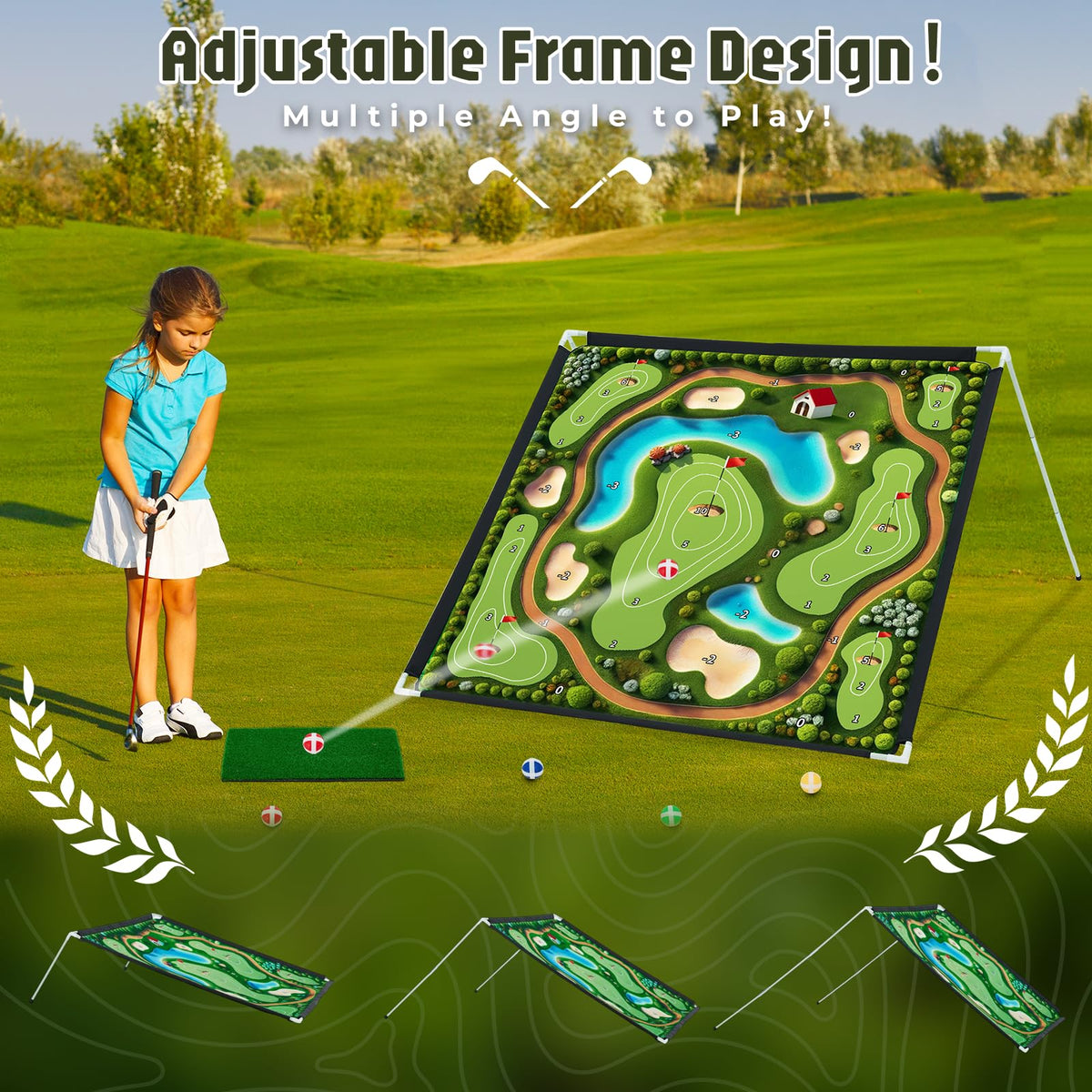 JFHID design B mat ready for indoors or outdoors practice.
