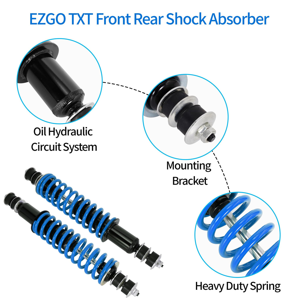 JIAYAN OEM replacement parts compatible with EZ-GO TXT/Medalist.