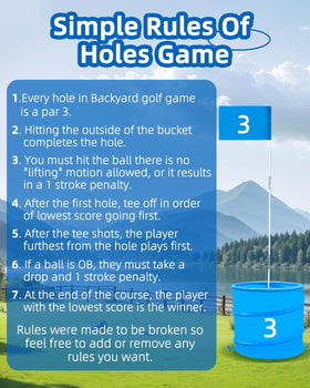 JIIFO Golf Game ideal for beach or park outdoor sessions.