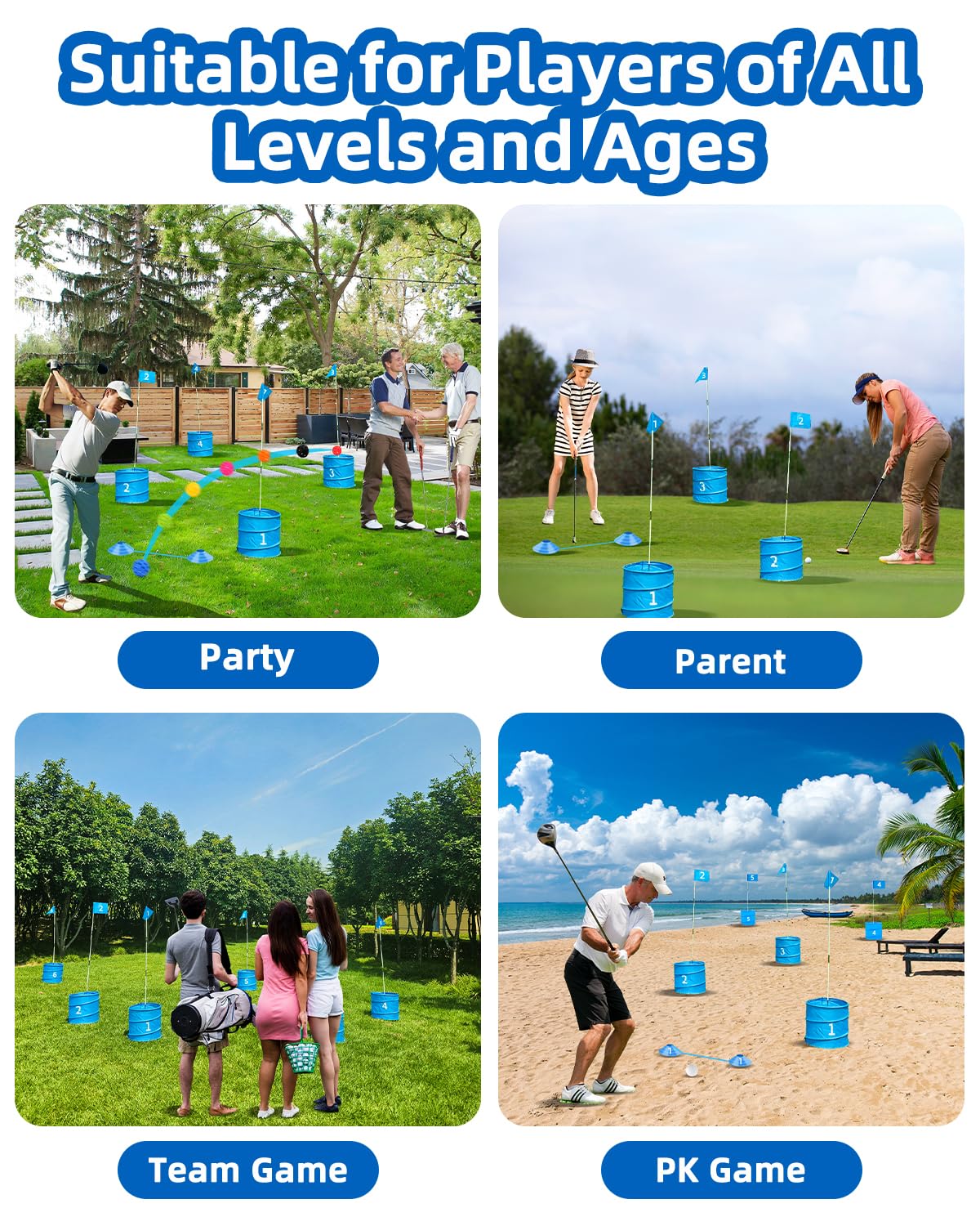 JIIFO Golf Game offers a gift-ready set for golf lovers
