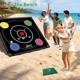JIIFO scoreboard and pen help track scores during friendly battles.