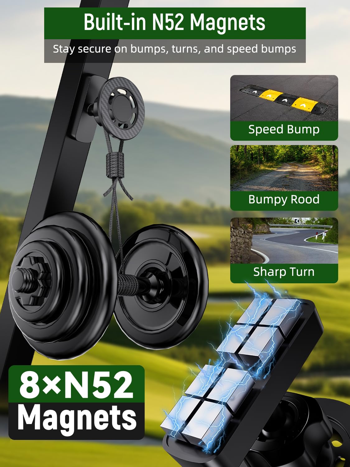 Cradle-free design keeps camera lens unobstructed during play