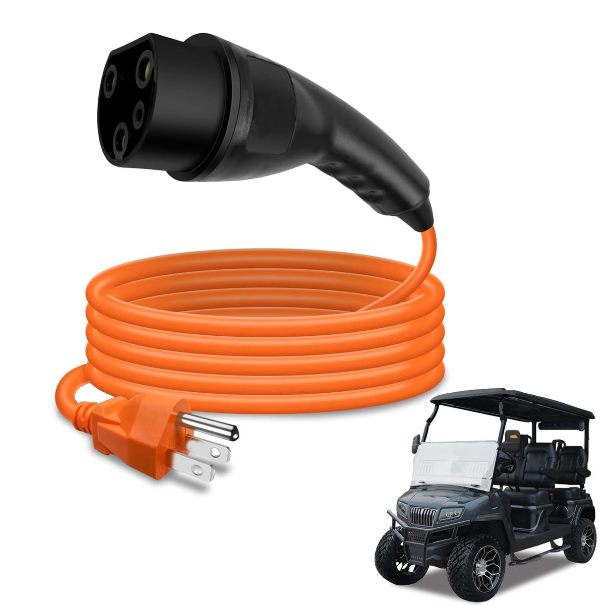 JINGTAO88 EV golf cart charging cable assembly ready for efficient charging
