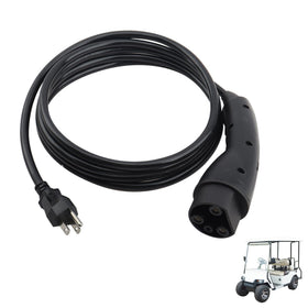 JINGTAO88 EV charging cord connector for Evolution ICON carts.