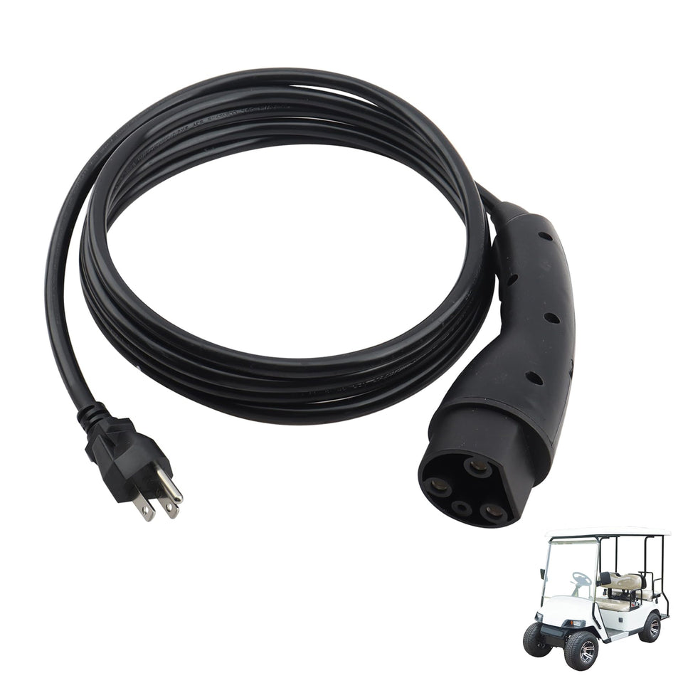 JINGTAO88 EV charging cord connector for Evolution ICON carts.