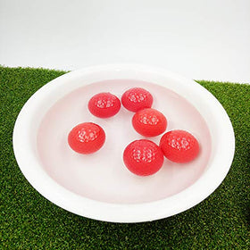 JINGWEI floating golf balls in orange pack provide water-range practice convenient and visible on water.
