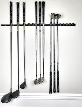 JINTECH scratch-free surface protects club finishes when hung on the holder.