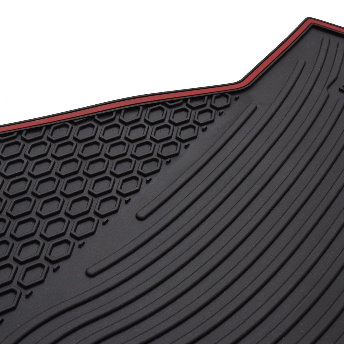 Jioy all-weather protection with raised edges containing spills.