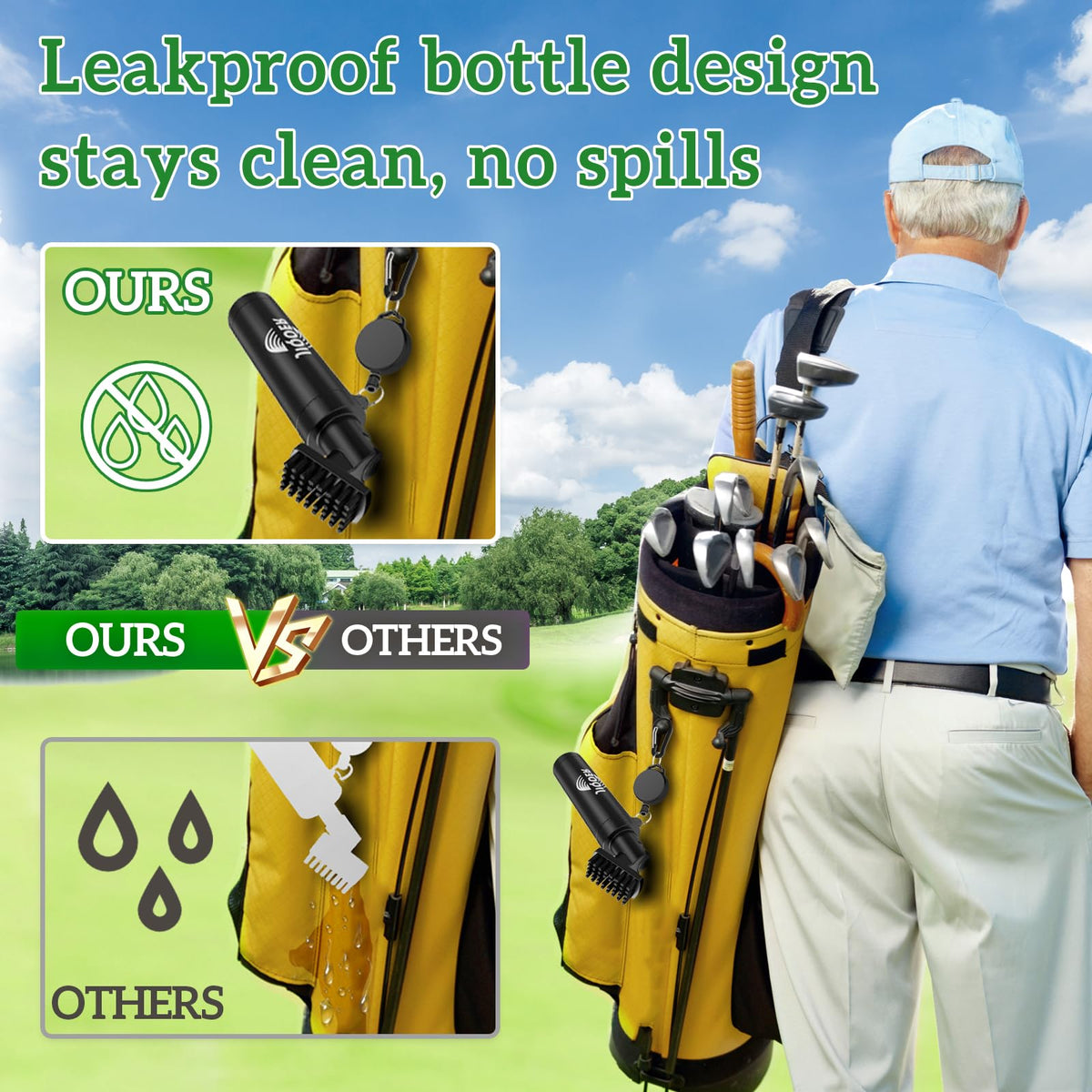 JIQOER premium gift-pack packaging makes a thoughtful golf gift