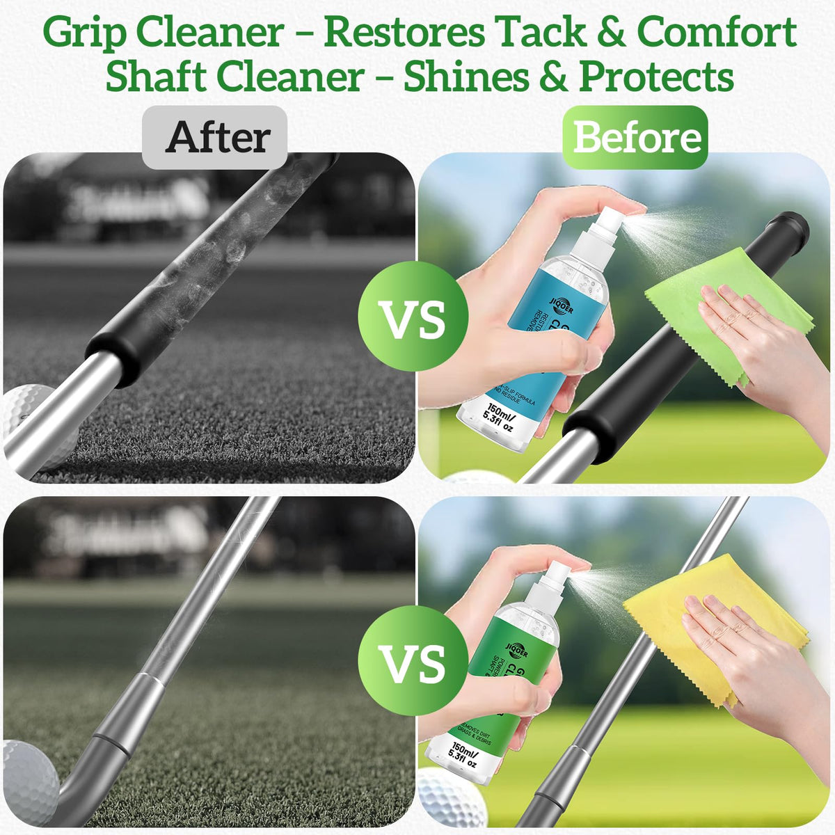 JIQOER metal-polish restores shine on irons and drivers.