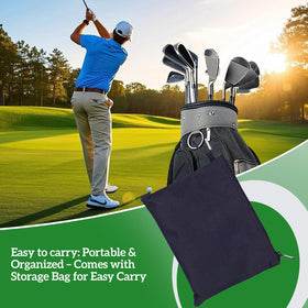 JIQOER storage-bag keeps kit components organized for travel.