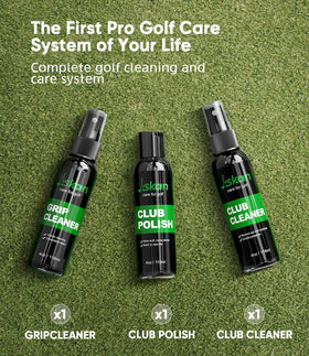 Jiskan Pro Golf Cleaning Kit club polish to restore shine without harsh chemicals